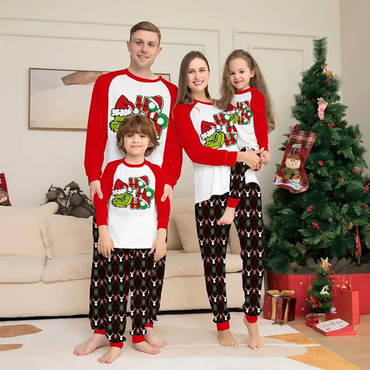 The Grinch Matching Christmas Family Pajamas BigBeryl