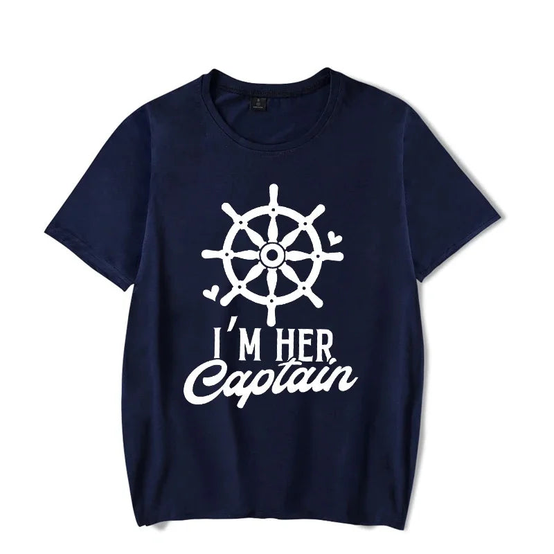 Unique His anchor her captain Matching Couples T Shirt