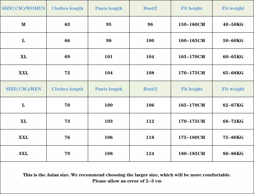 Anime Pajamas For Couples BigBeryl