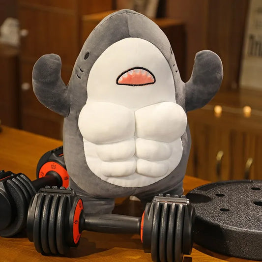 Muscular Shark Plush BigBeryl