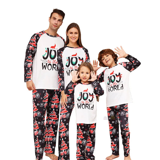 Joy To The World Matching Christmas Pajamas BigBeryl