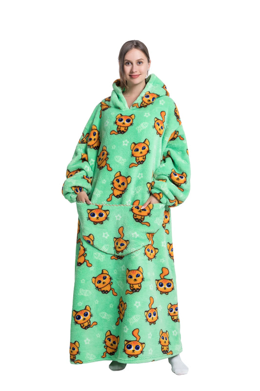 Oversized Blanket Hoodie for Adults BigBeryl