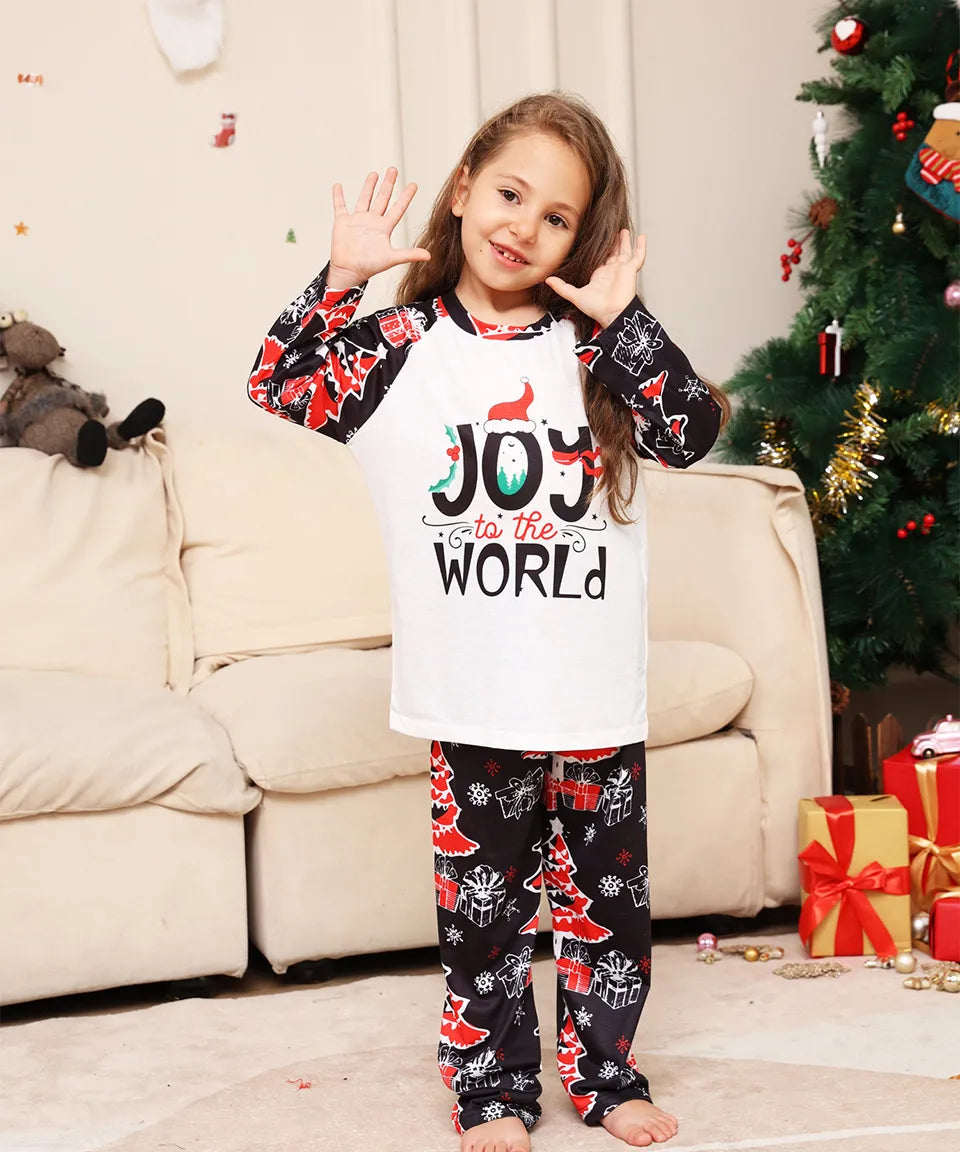 Joy To The World Matching Christmas Pajamas BigBeryl