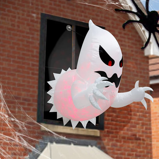 Giant Inflatable Phantom Ghost Coming Out Of Window BigBeryl