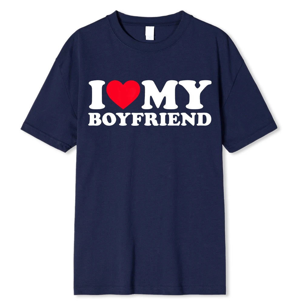 I Love My Girlfriend Boyfriend Shirt