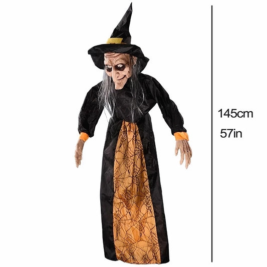 Electric Ghost Witch For Haunted Halloween Decoration BigBeryl