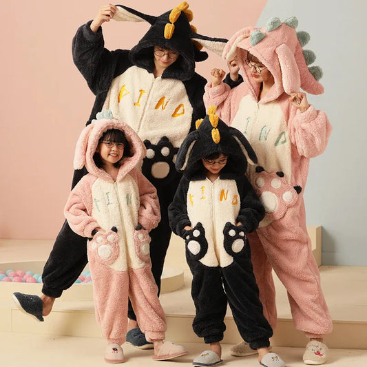 Cute Matching Family Onesie Pajamas BigBeryl