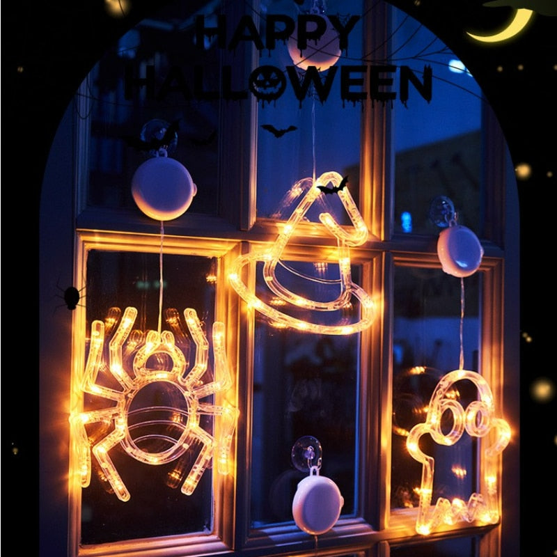 Aesthetic Halloween Theme LED String Lamp BigBeryl