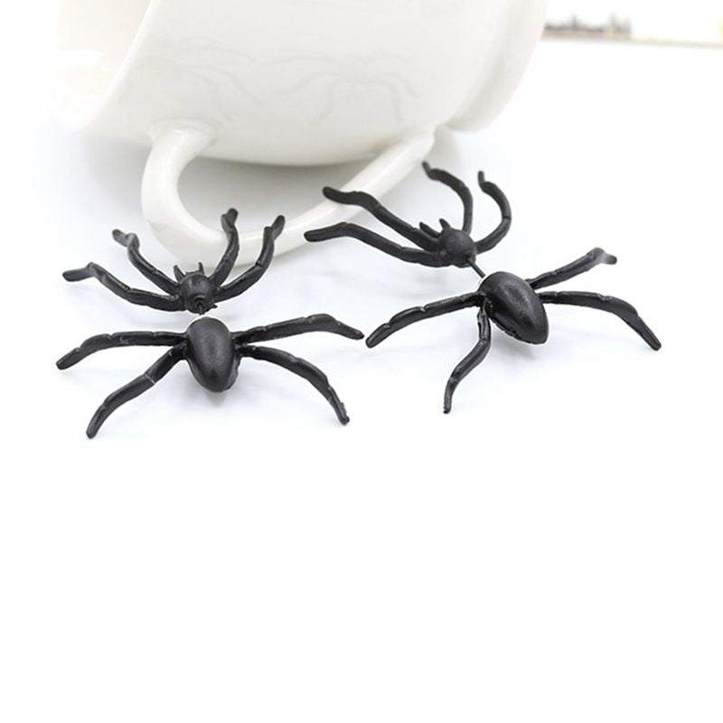 Halloween Spider Charm Earrings BigBeryl