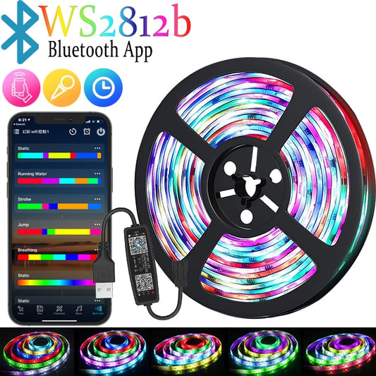 Smart Upgraded LED Strip Lights 100ft Music Sync - BigBeryl