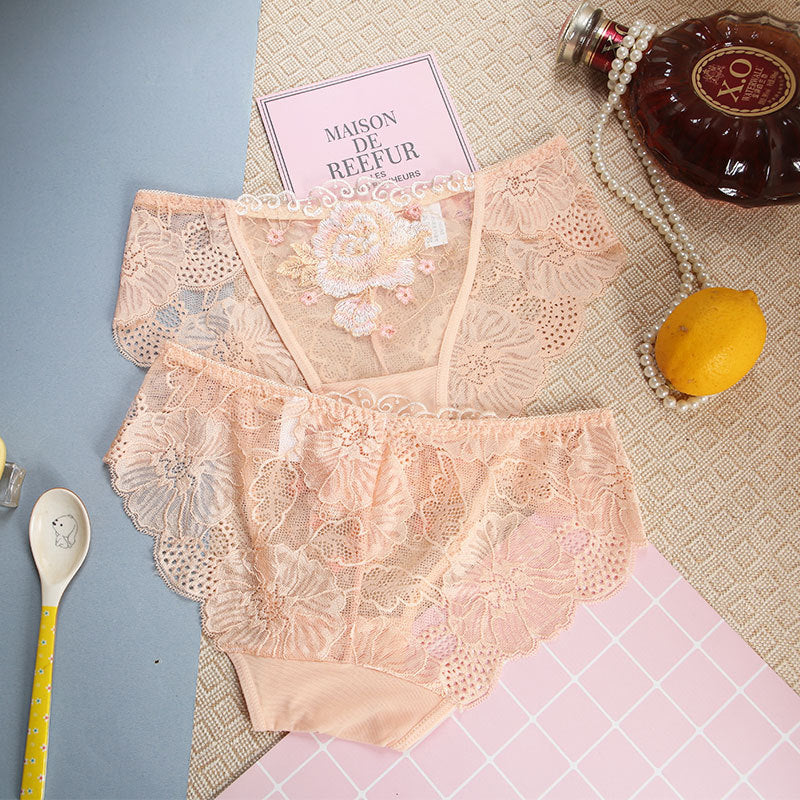 Lace Matching Couple Underwear Set BigBeryl
