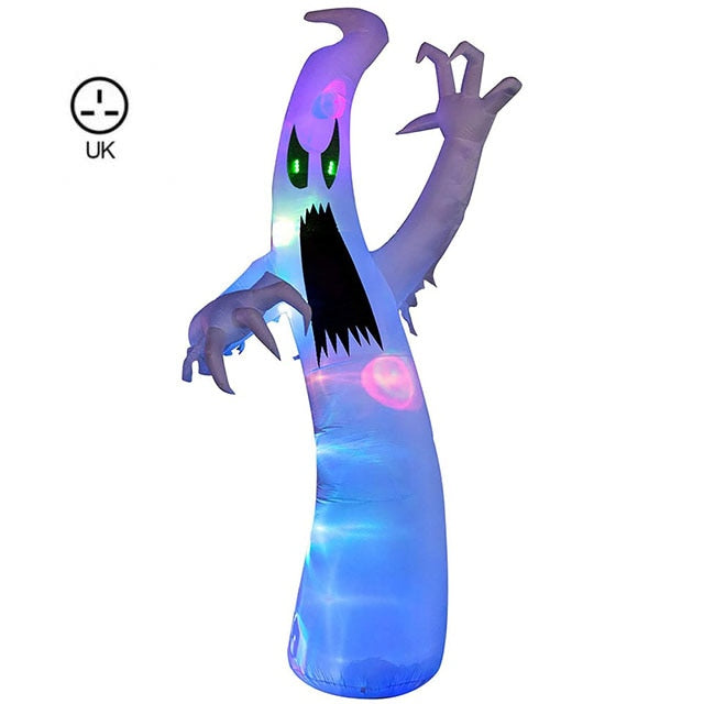 Inflatable Halloween Decorations 8ft Huge Scary Ghost BigBeryl