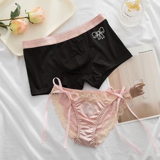 Aesthetic & Luxury Matching Couple Underwear Set BigBeryl