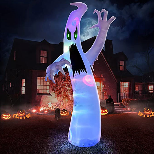 Inflatable Halloween Decorations 8ft Huge Scary Ghost BigBeryl
