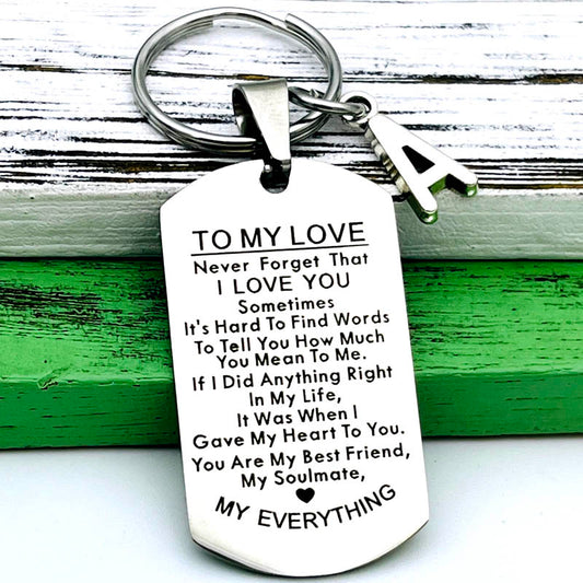 You are My Everything Keychain
