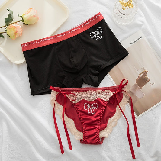 Aesthetic & Luxury Matching Couple Underwear Set BigBeryl