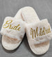 Personalized Bride To Be Slippers Bachelorette Party Favors - BigBeryl