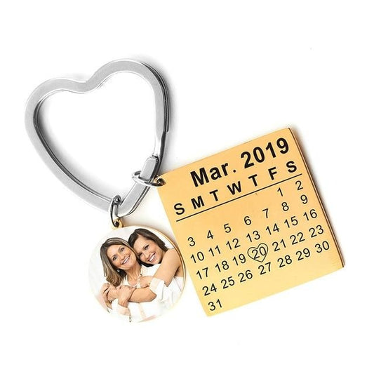 Calendar Keychain Anniversary - BigBeryl