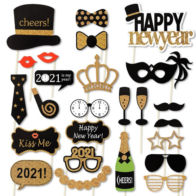 New Years Eve Party Decorations Kit - BigBeryl