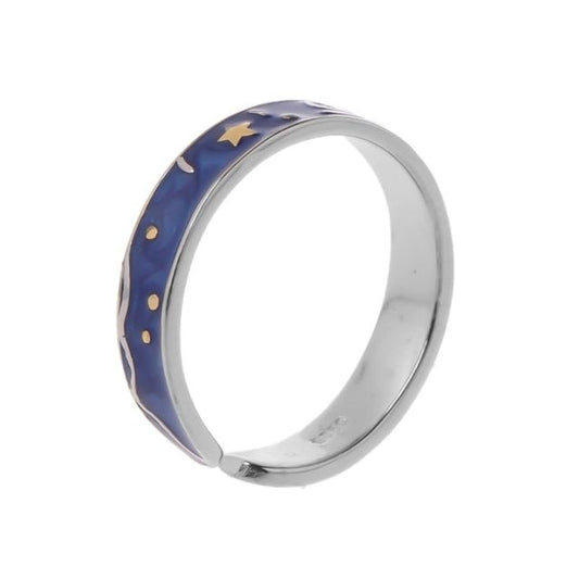 Van Gogh Starry Sky Open Rings - BigBeryl