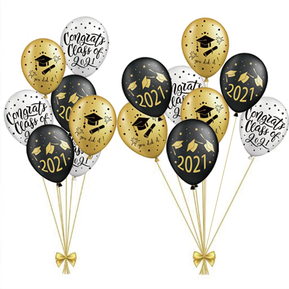 Graduation Party Banners Decoration 36 Pcs Kit 2021 - BigBeryl