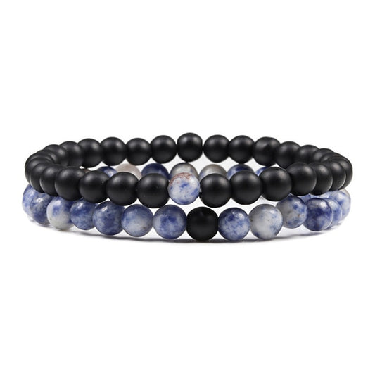 Sodalite Couple Bracelets - BigBeryl
