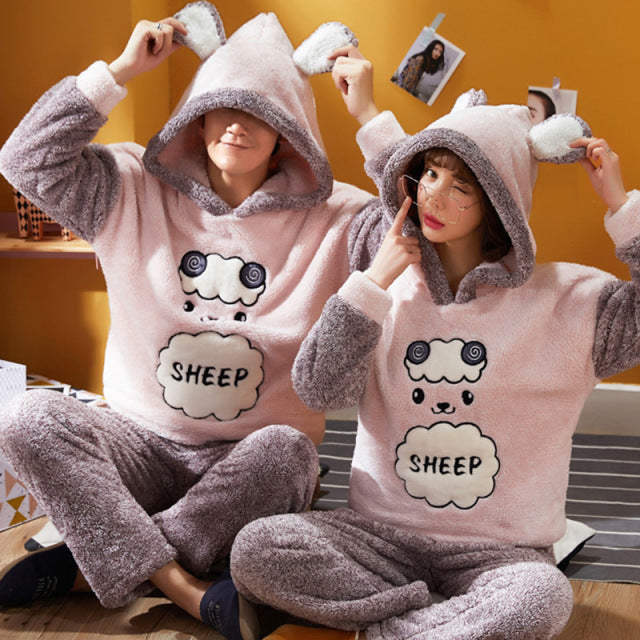 Cute Matching Pajamas For Couples - BigBeryl