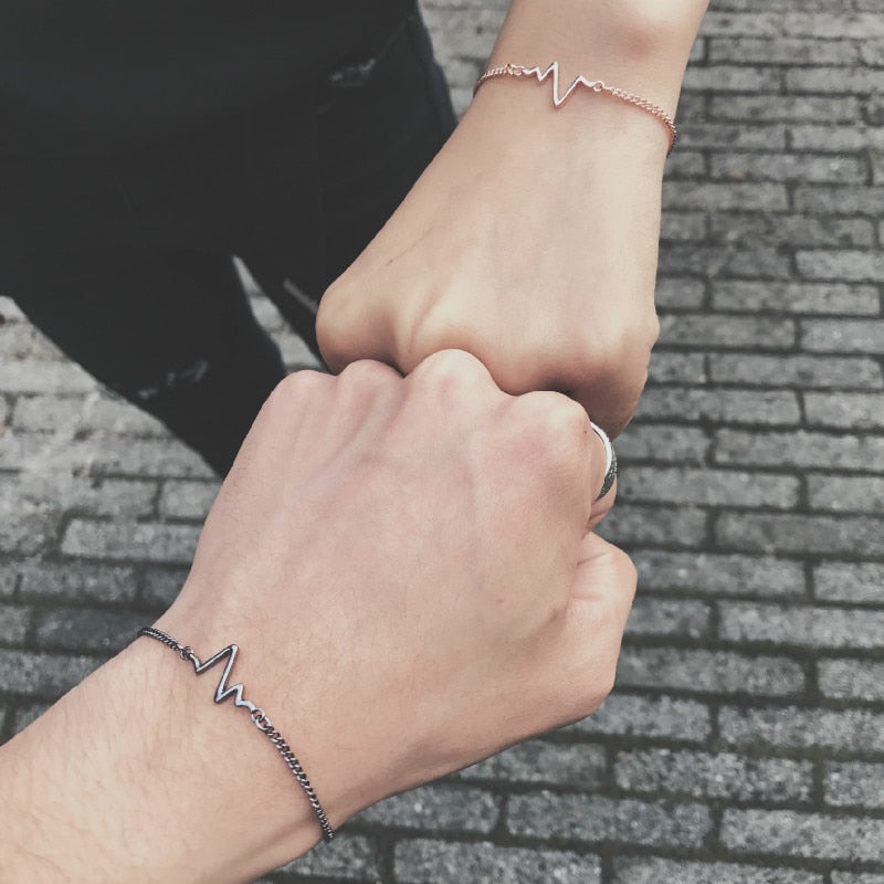 Long Distance Relationship Bracelets for Couples - BigBeryl