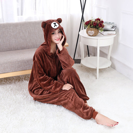 Bear Ear Hoodie Onesie - BigBeryl