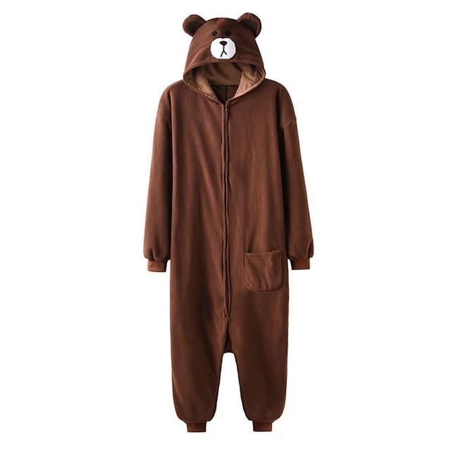 Bear Ear Hoodie Onesie - BigBeryl