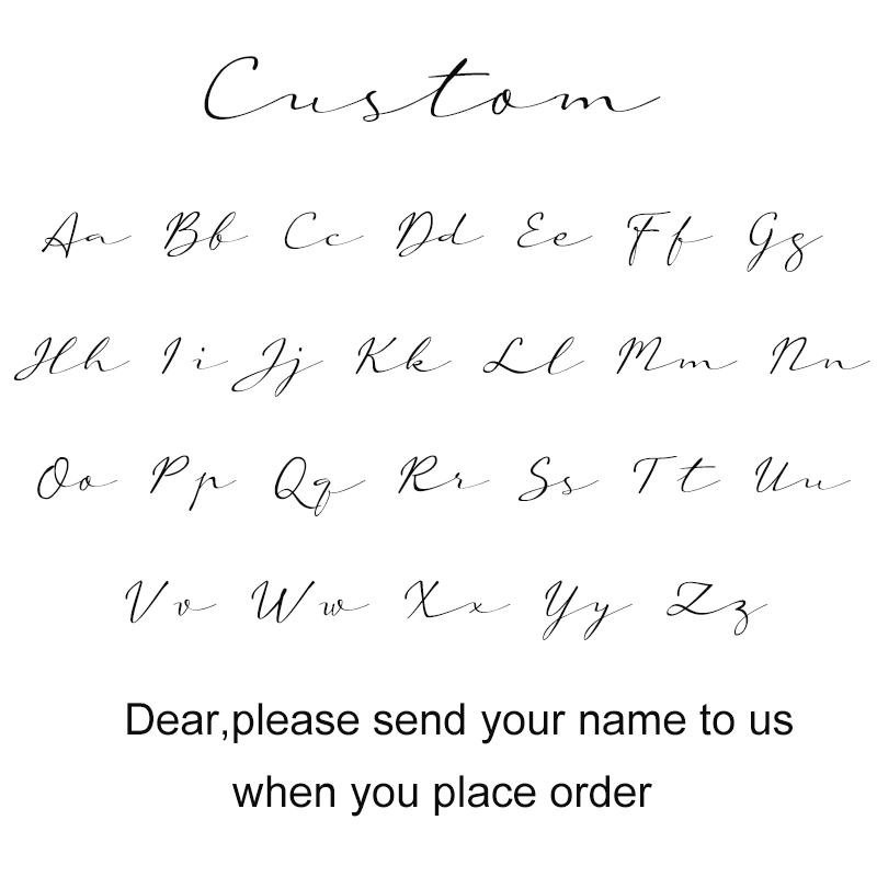 Name Necklace - Rose Flower - BigBeryl