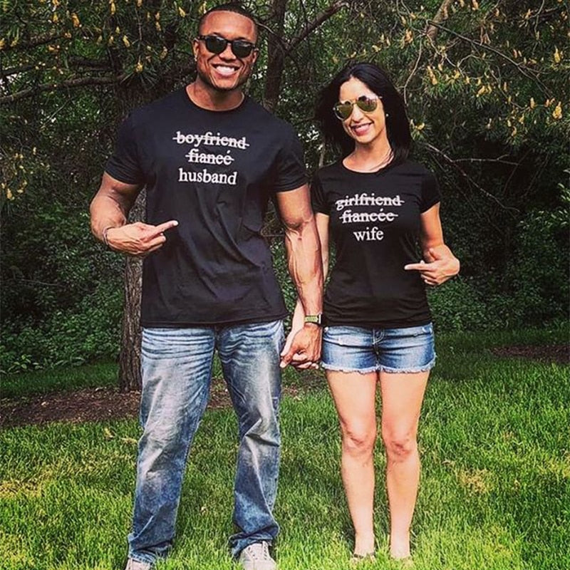 Funny Husband And Wife Matching Shirts - BigBeryl