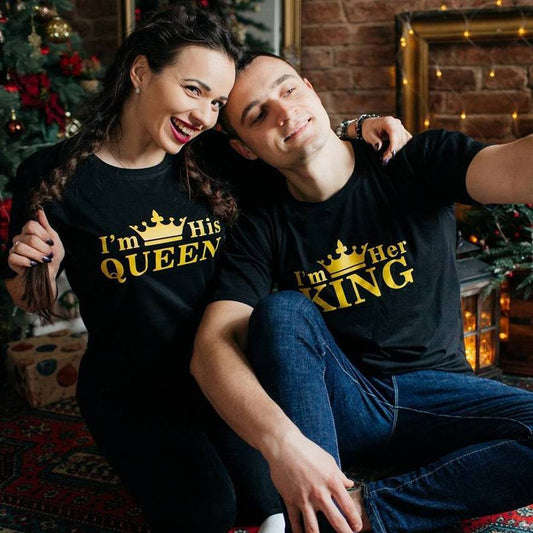 Her King His Queen Shirts - BigBeryl