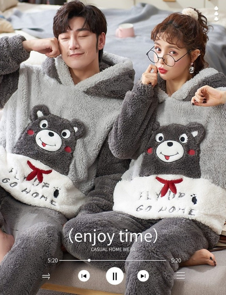 Grey Bear Pajamas - BigBeryl