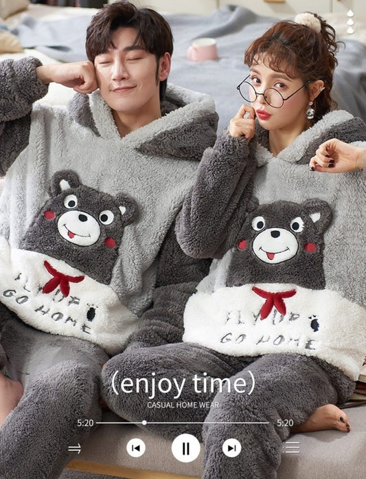 Grey Bear Pajamas - BigBeryl