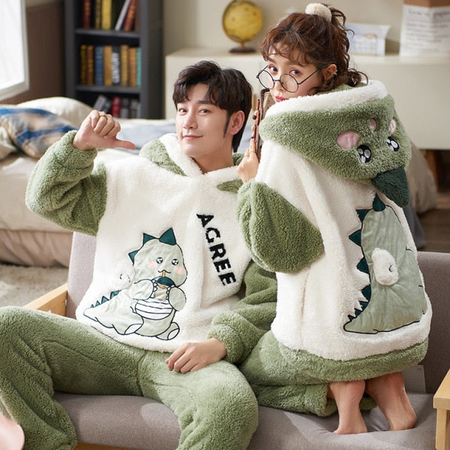Cute Matching Pajamas For Couples - BigBeryl