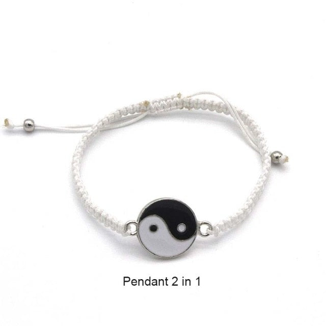 Yin Yang Bracelets For Couples - BigBeryl