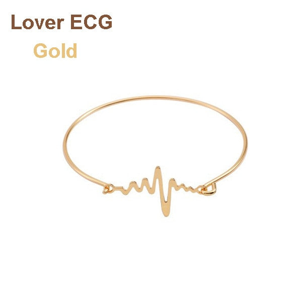 Heartbeat Bracelet For Couples - BigBeryl