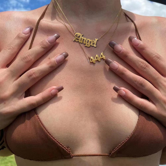 Angel Number Necklaces - BigBeryl