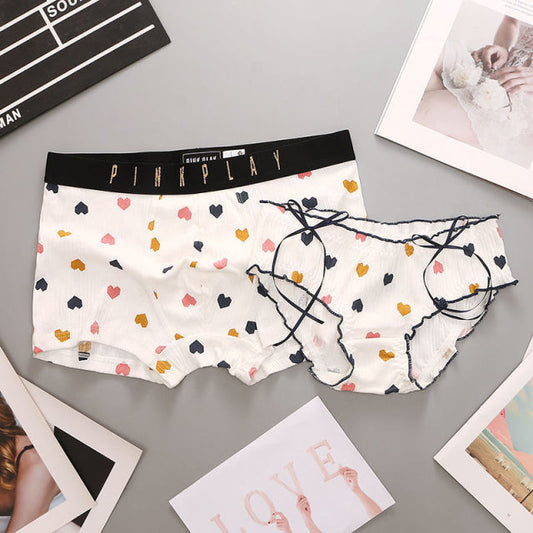 Cute Couple Underwear and Briefs Combo - BigBeryl