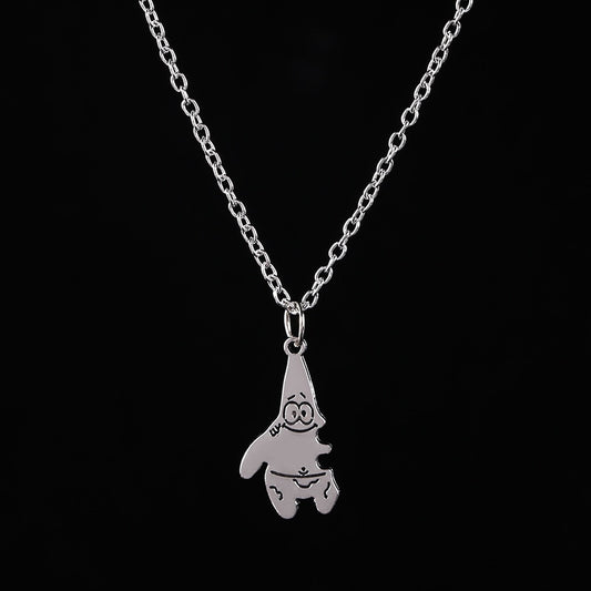 Cartoon Best Friend Necklaces For 2 - BigBeryl