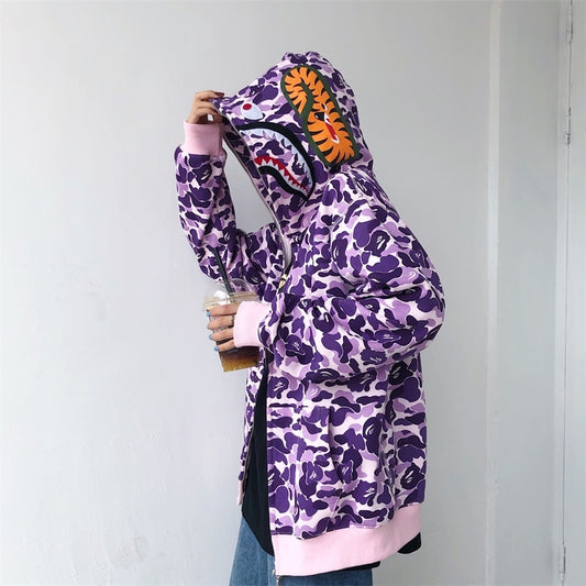 Shark Camo Hoodies - BigBeryl