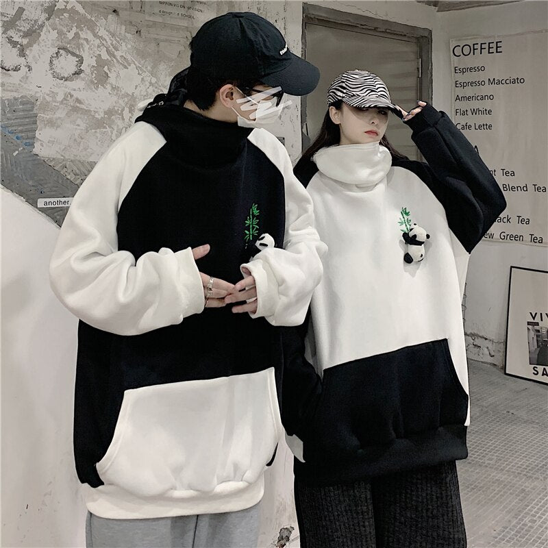 Panda Hoodies Oversized - BigBeryl