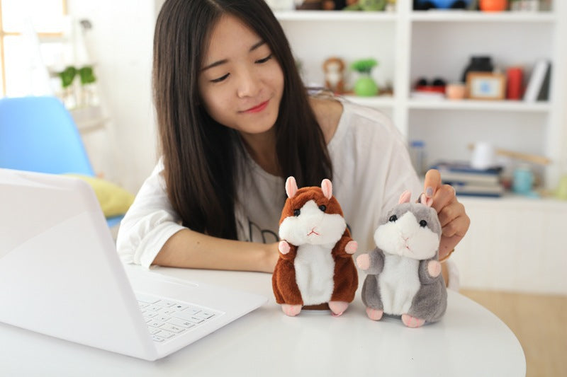 Talking Hamster Plush Toy - BigBeryl