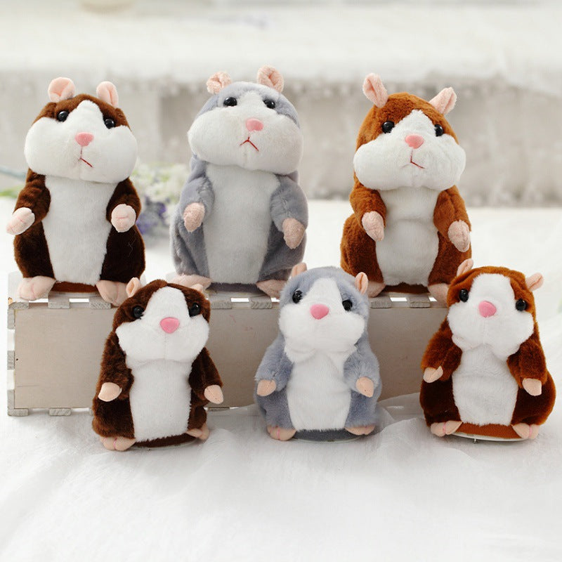 talking hamster plush toy