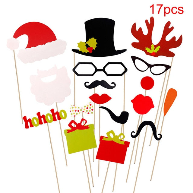 Christmas Photobooth Props - BigBeryl