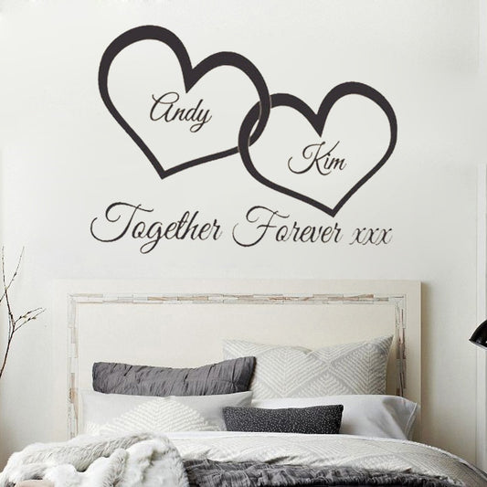 Personalized Custom Vinyl Wall Decal or Car Windshield Sticker - BigBeryl