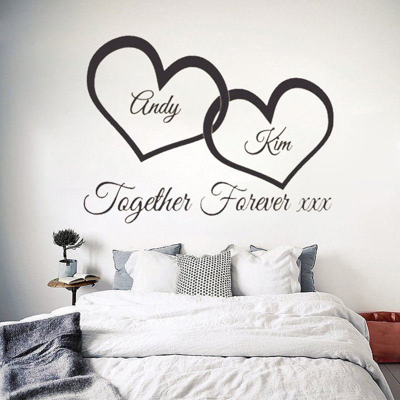 Personalized Custom Vinyl Wall Decal or Car Windshield Sticker - BigBeryl