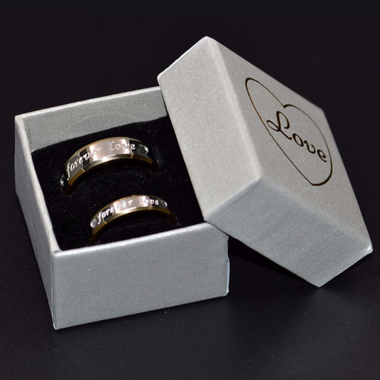 Couples Promise Rings Set of 2 - BigBeryl