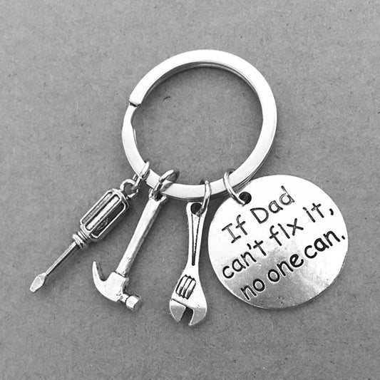 If Dad Can't Fix It No One Can Keychains For Dad - BigBeryl